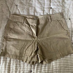 j crew factory 3.5" classic chino short